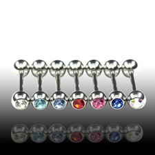 1,6mm Piercing Barbell Kugel