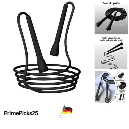 Speed jump rope pvc - rope, 2.8m