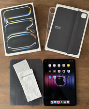 Apple iPad Pro Wi-Fi (2024), M4, 256GB, 11", space black, OVP, Rechnung,2 Hüllen