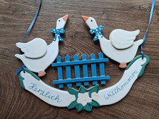 Gänse Deko Aufhänger aus