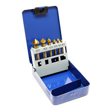 Kegelsenker 6tlg Senkbohrer Satz HSS Ansenker Entgratsenker Bohrer