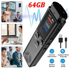 Digital Voice Recorder Dictaphone Audio MP3 Player Sound Voice Recording Device