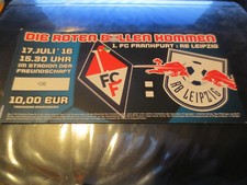 Ticket 17.07.2016 1. FC Frankfurt - RB Leipzig Fussball Testspiel in Brandenburg