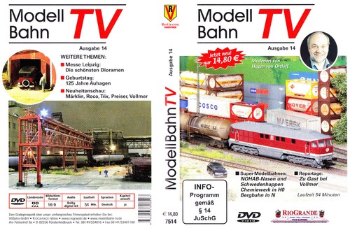 Dvd modell bahn ausgabe - dvd-modell, tv