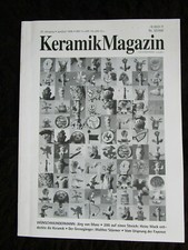 Keramik Magazin 4 Hefte von