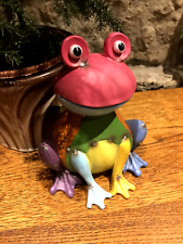 Farbenfroher Frosch Metall