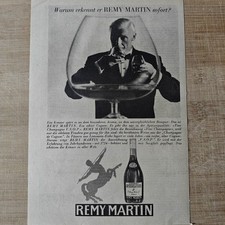 Remy Martin 1965 Vintage Werbung Anzeige Werbeanzeigen Advert Advertisement Adv 