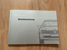 Mercedes-Benz R129 SL-Klasse Roadster Betriebsanleitung Modelljahr 1989/90 300SL