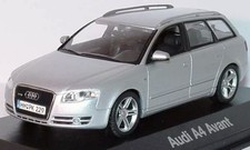 AUDI A4 8E B7 AVANT 3.2 V6 QUATTRO S-LINE SILBER 1/43 MINICHAMPS ,SEHR SELTEN !