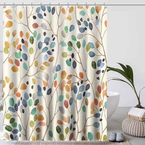 Duschvorhang 180x200 beige - duschvorhang,
