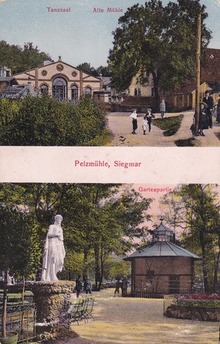 Chemnitz 1914 pelzmühle - ak,