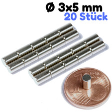 20x Neodym Magnete Stabmagnet