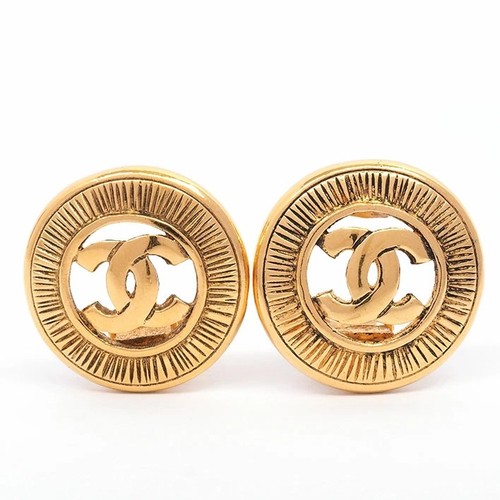 Chanel logos runde - runde, clip-on