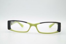Marc Cain 8635 Schwarz Grün Silber Eckig Brille Brillengestell eyeglasses Neu