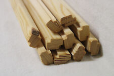 (a28)  10Stk 100cm Deckenleiste Kiefer 15x21mm Holzleisten Zierleiste