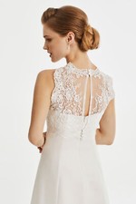 Spitzenbolero Cape Kurzarm Spitze Spitzenjacke Bolero Stola Brautjacke Ivory