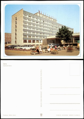 Ansichtskarte halle - halle, (saale)