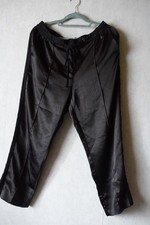 ULLA POPKEN ?Da. Marken Dehnbund- Satinhose  Gr.44 schwarz