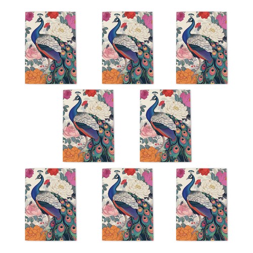 Pfau vogel mit pfingstrose - pfau,