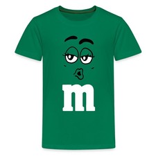 Grünes M Faschingskostüm Mit Gesicht Karneval Gruppen Verkleidung Teenager