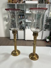 2 Kerzenleuchter Sturmlicht