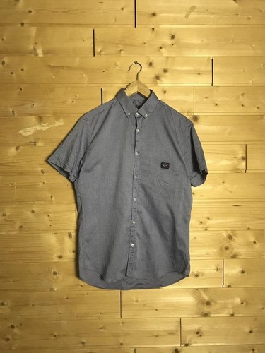 Men paul shark shirt - &, grey