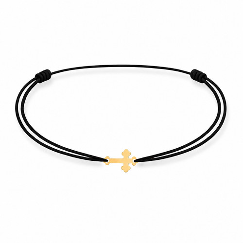 Kreuzarmband gold 585 - kreuzarmband,
