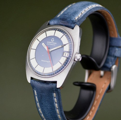 Vintageuhr certina waterking - vintageuhr,