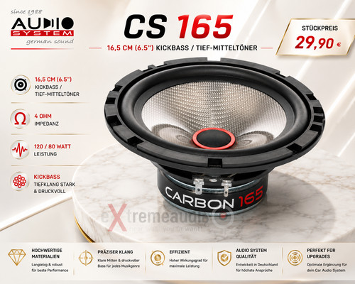 Audio system 165w - audio,