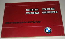 Betriebsanleitung BMW 5er E12