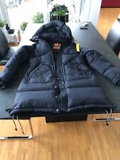 Parajampers Damen-Mantel Long Bear, Fb. navy, medium, neuwertig, Neupreis 795 €