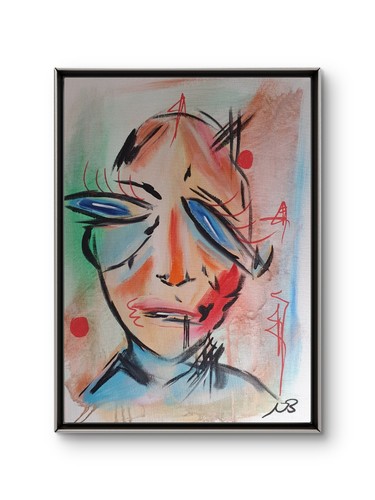 Original acryl gemälde 12x16 - original,