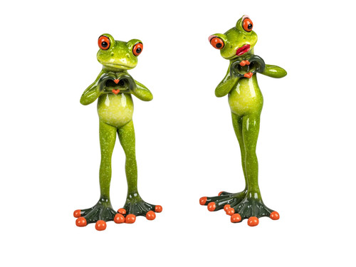 Formano frosch mit handherz - mit,