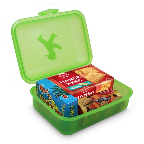 Kinder brotdose paket teilig - kinder-brotdose-paket, 4-teilig