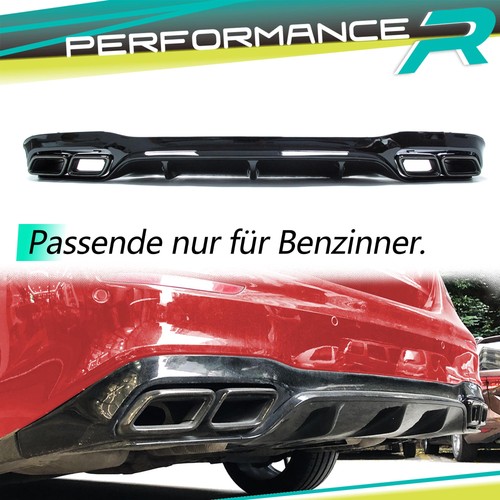 Diffusor endrohre schwarz für - diffusor,