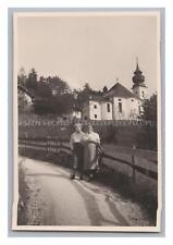 Maria Gern bei Berchtesgaden 1957 - Kirche - Altes Foto 1950er