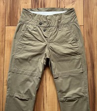 100%ORIG MARITHE FRANCOIS GIRBAUD CARGO CHINO HOSE GR.40 BEIGE LOGO