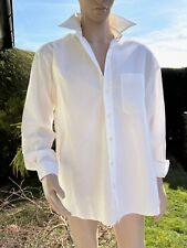 STUDIO LEONARDO Herren Hemd - Freizeit - feines Muster - Weiß - Gr. L (126/4/41)