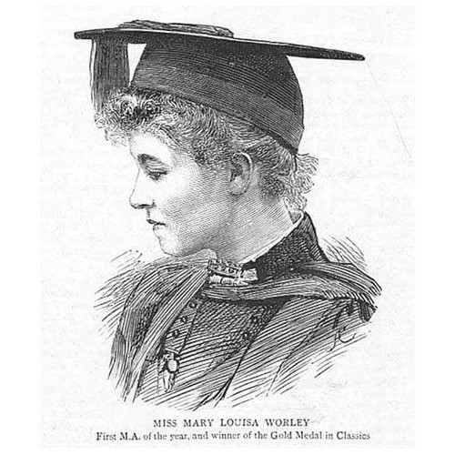 Mary louisa worley first of - louisa,