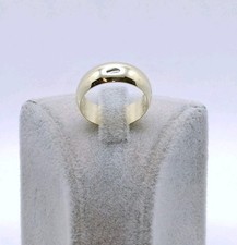 Breiter Bandring Gold 585er Ehering Trauring 14 Karat Goldring Damenring 