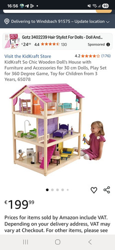 Kidkraft chic puppenhaus - so,