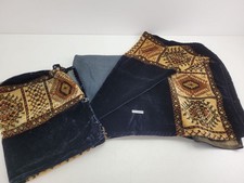 2x Überwurf Samtdecken Sofadecken 146x64 86x58 Orientmuster alt Deko #2510554