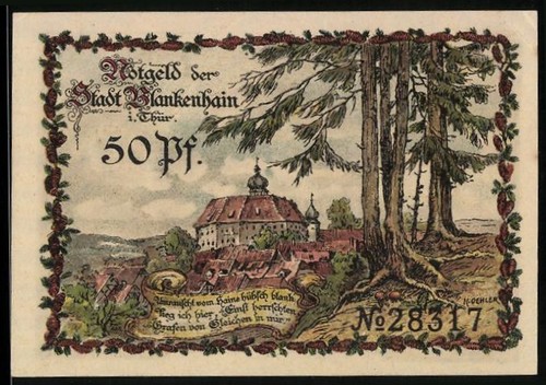 Notgeld blankenhain thür - notgeld,