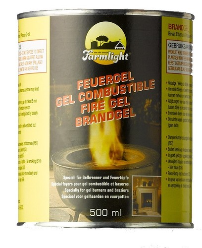500ml dose brenngel gelkamine - ,