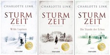 Die Sturmzeit Trilogie von Charlotte Link Sturmzeit Wilde Lupinen Die Stunde der