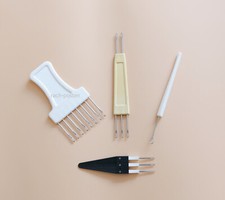 4-teilig Set Hilfsnadeln für Brother Empisal GROBSTRICKER Strickmaschinen(10S11)