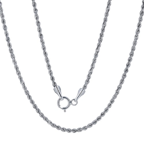 10k weiss gold 5mm - weiss, 1.5mm