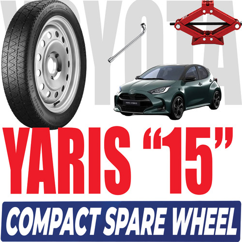 Notrad zoll toyota yaris - 15,