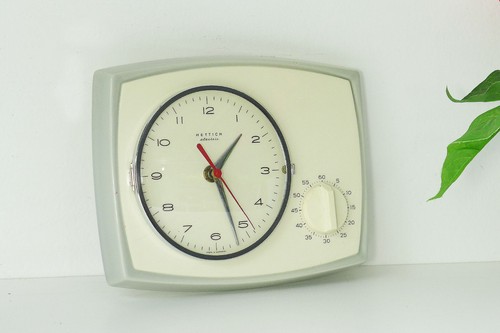 Vintage küchenuhr hettich - vintage,