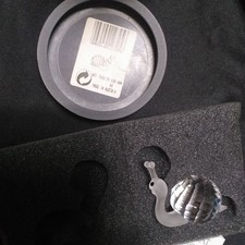 Swarovski Silver Crystal, Schnecke von 1986 Ovp Zertifikat Top Zust. Bitte LESEN